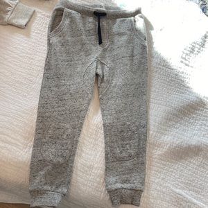 Brand new adorable boys Minoti away pants with patches and drawstring waist!
